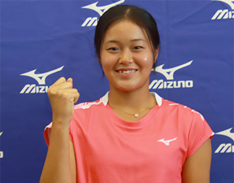 元Jr世界1位の園部八奏 プロ転向
