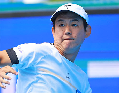 【1ポイント速報】西岡良仁vsサンティラン晶 (C)