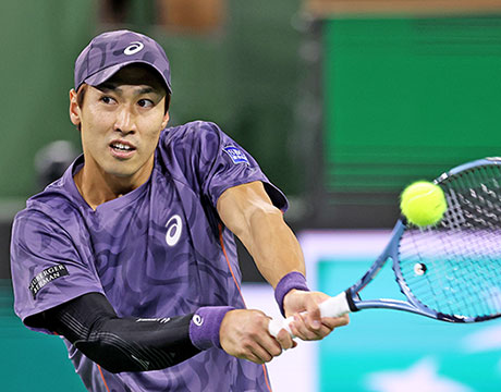 綿貫陽介 2年連続6度目の8強