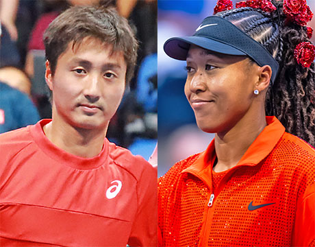 望月慎太郎 大坂なおみとペア「緊張」