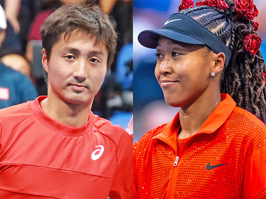 望月慎太郎、大坂なおみ