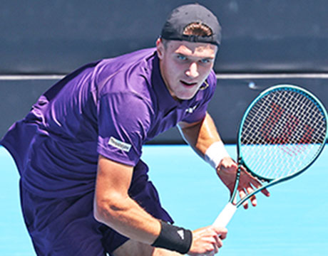 無敗の強敵破り全豪OP前哨戦V