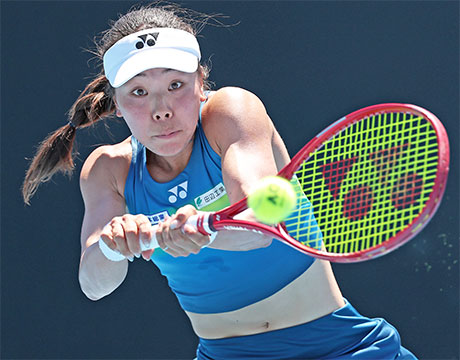 坂詰姫野 初の四大大会は初戦敗退