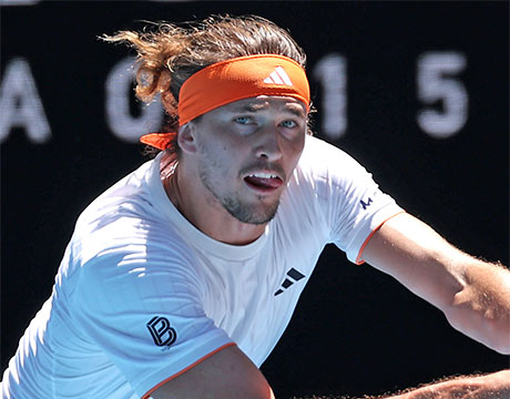 ズベレフ 逆転勝ちで全豪OP初戦突破