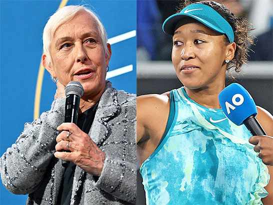 ナブラチロワ、大坂なおみ