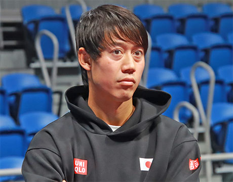 錦織圭 出場なしも順位上昇