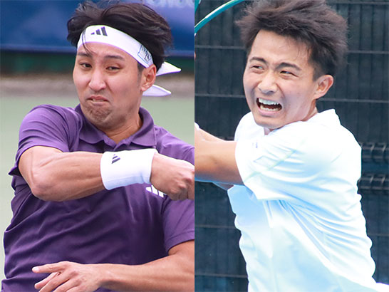 内山靖崇、松岡隼