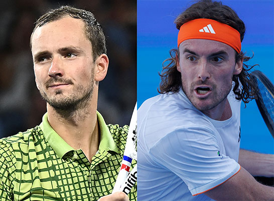 ダニール・メドベージェフ、ステファノス・チチパス