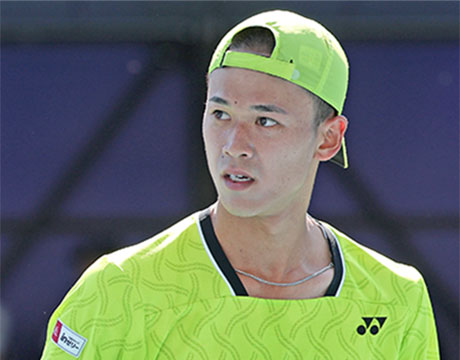 坂本怜 第1シードに屈し予選敗退