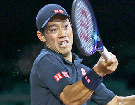 錦織圭 第5シードに圧勝で初戦突破
