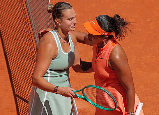 サバレンカ、大坂なおみ