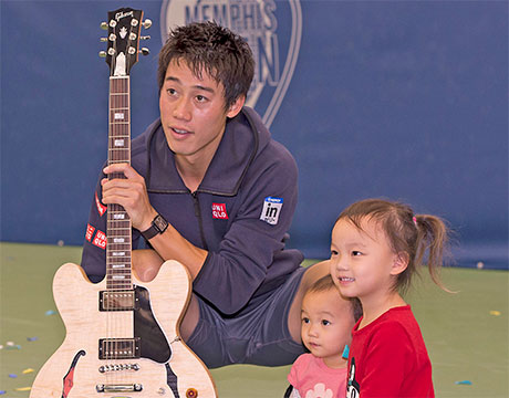 錦織圭にチャンの娘がメッセージ