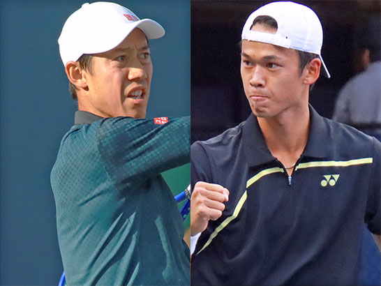 錦織圭、坂本怜