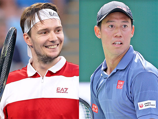 ブブリク、錦織圭