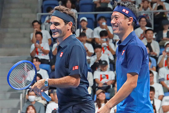 フェデラー、錦織圭