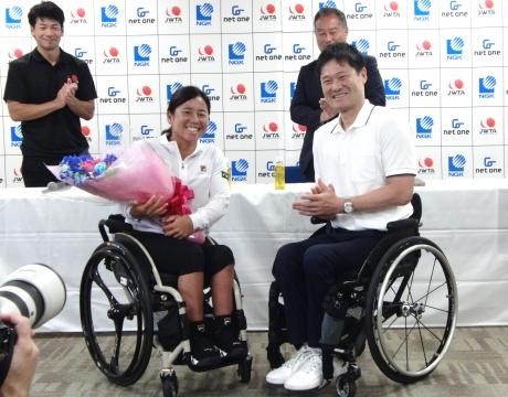 生涯ゴールデンスラム達成の上地結衣「打って打って打って」で悲願成就