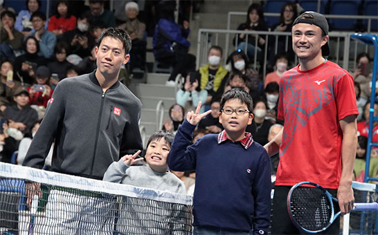 錦織圭、ダニエル太郎