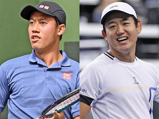 錦織、西岡