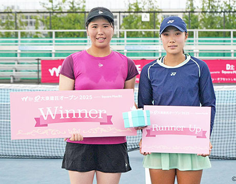 吉本菜月 逆転勝ちで優勝