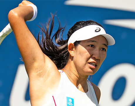 内島萌夏 全米OP2回戦敗退