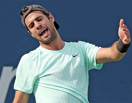 世界9位 全米OP2回戦で大逆転負け