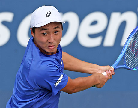 望月慎太郎 世界8位に屈し2回戦敗退
