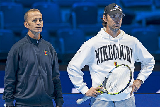 フアン=カルロス・フェレーロ氏とサミュエル・ロペス氏