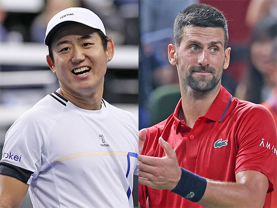 西岡良仁、ジョコビッチ