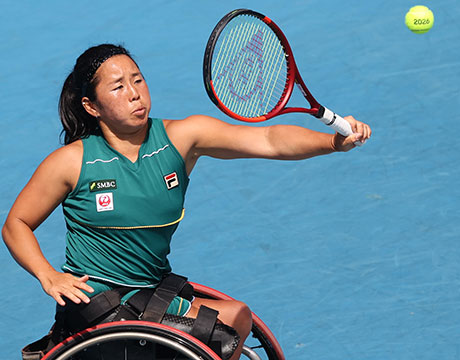 上地結衣逆転負け 全豪OP決勝ならず