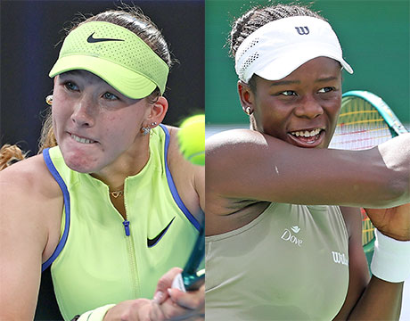 10代ペアが全豪OP女王撃破の金星