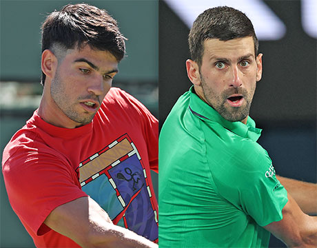 【1ポイント速報】アルカラス、ジョコビッチ 2回戦