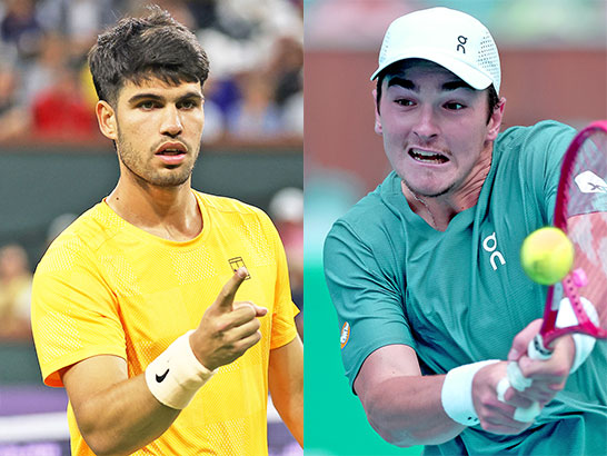 （左から）アルカラス、フォンセカ