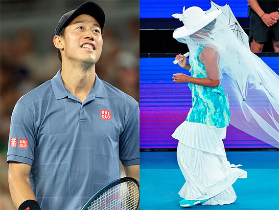錦織圭、大坂なおみ