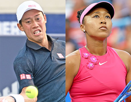 錦織圭/大坂なおみ組 全米OP出場せず