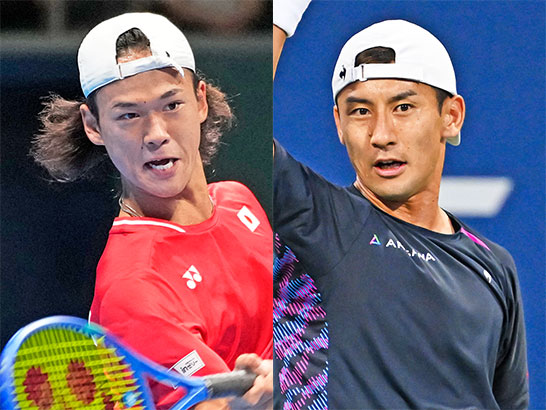 （左から）坂本怜、島袋将